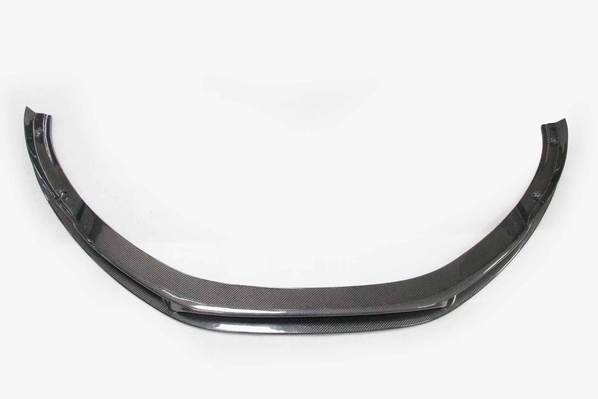 Audi R8 Gen 1 V8 V10 2008 2009 2010 2011 2012 2013 2014 2015 with Aftermarket Parts - Front Lip Carbon Fiber from Aero Republic