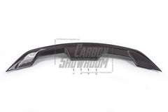 Ford Mustang Ecoboost V6 GT March1 Bullitt S550.1 S550.2 2015 2016 2017 2018 2019 2020 2021 2022 2023 with Aftermarket Parts - GT350 Style Rear Spoiler Carbon Fiber from Aero Republic