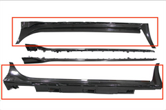 Honda Civic Type-R FL5 2023-ON with Aftermarket Parts - OEM Replacement Rocker Panel Carbon Fiber from Aero Republic