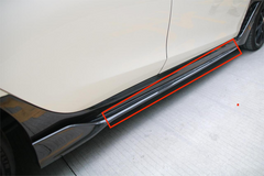 Honda Civic Type-R FL5 2023-ON with Aftermarket Parts - Replacement Side Skirts Carbon Fiber from Aero Republic