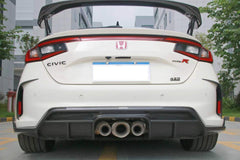 Honda Civic Type-R FL5 2023-ON with Aftermarket Parts - Rear Diffuser Carbon Fiber from Aero Republic