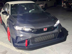 Honda Civic Type-R FL5 2023-ON with Aftermarket Parts - Time Attack Side Skirts Carbon Fiber from Aero Republic