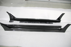 Honda Civic Type-R FL5 2023-ON with Aftermarket Parts - Time Attack Side Skirts Carbon Fiber from Aero Republic