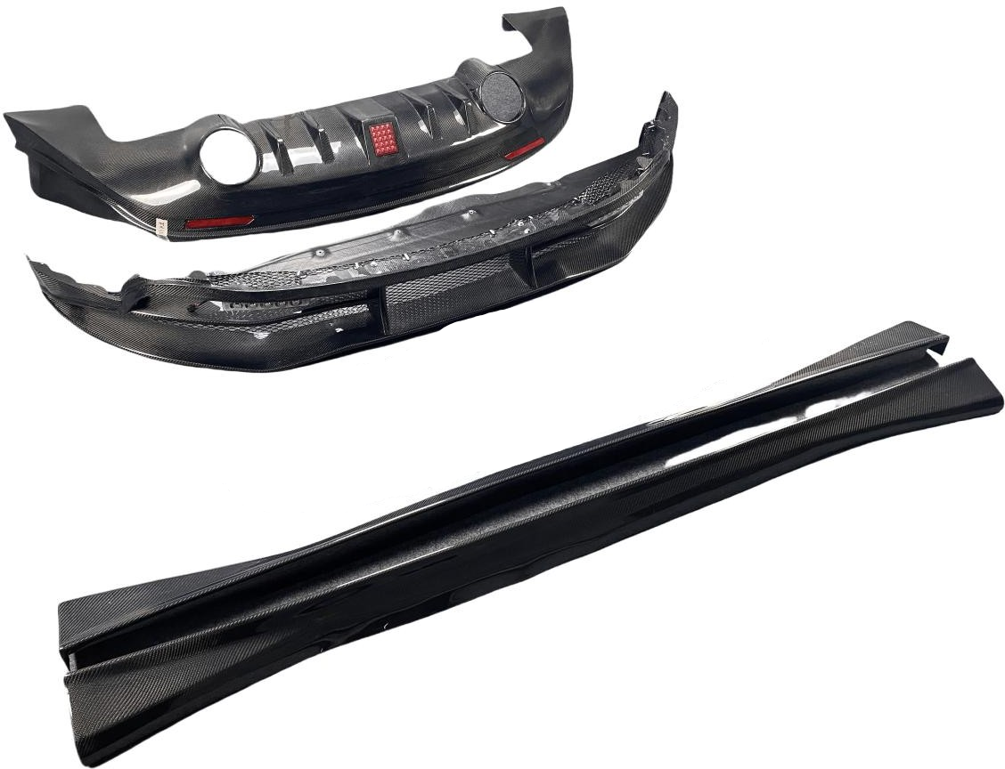 Infiniti FX35 2009 2010 2011 2012 with Aftermarket Parts - Full Body Kit Package Carbon Fiber from Aero Republic