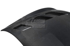 Infiniti G37 G37x IPL Anniversary Journey Sport X Base 2008 2009 2010 2011 2012 2013 & Q60 Journey Sport S Base 2014 2015 with Aftermarket Parts - AM Hood Carbon Fiber from Aero Republic