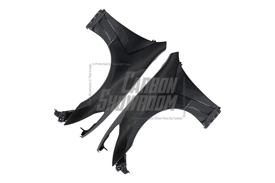 Infiniti G37 G37x Anniversary Limited Journey Sport S X Base 2009 2010 2011 2012 2013 with Aftermarket Parts - V1 Front Fenders Carbon Fiber from Aero Republic