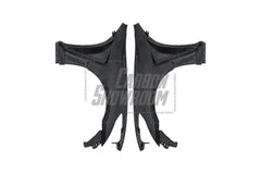Infiniti G37 G37x Anniversary Limited Journey Sport S X Base 2009 2010 2011 2012 2013 with Aftermarket Parts - V1 Front Fenders Carbon Fiber from Aero Republic