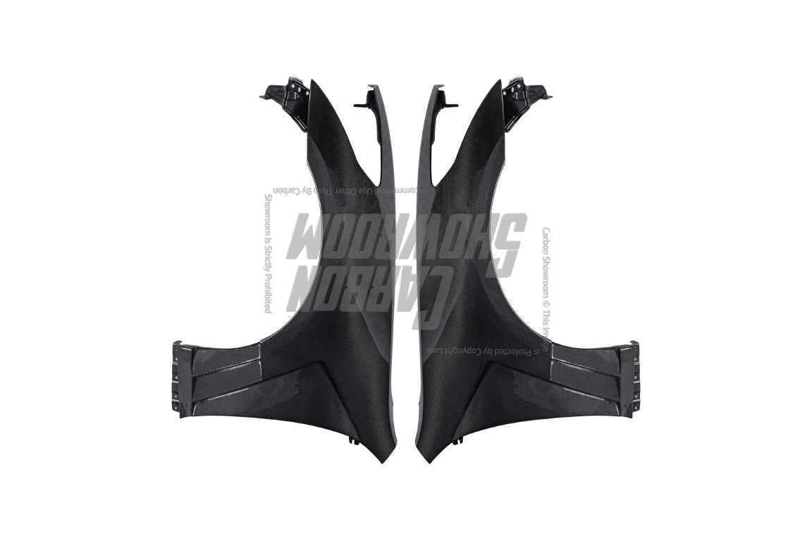 Infiniti G37 G37x Anniversary Limited Journey Sport S X Base 2009 2010 2011 2012 2013 with Aftermarket Parts - V1 Front Fenders Carbon Fiber from Aero Republic