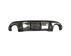 Infiniti Q50 Red Sport 400 Luxe Sensory Signature Premium Pure 2014 2015 2016 2017 with Aftermarket Parts - Japanese Version (Lower Layer) Rear Diffuser Carbon Fiber from Aero Republic