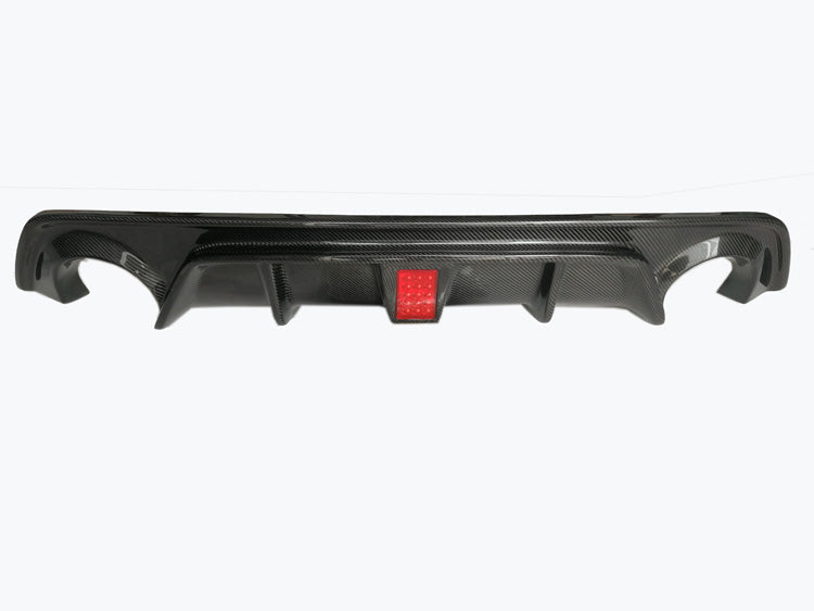 Infiniti Q50 2014 2015 2016 2017 2018 2019 2020 2021 2022 2023 2024 with Aftermarket Parts - Rear Diffuser Carbon Fiber from Aero Republic