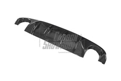 Infiniti Q50 Red Sport 400 Luxe Sensory Signature Premium Pure 2014 2015 2016 2017 with Aftermarket Parts - Japanese Version (Lower Layer) Rear Diffuser Carbon Fiber from Aero Republic