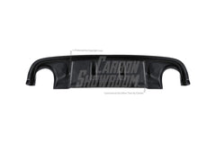 Infiniti Q50 Red Sport 400 Luxe Sensory Signature Premium Pure 2014 2015 2016 2017 with Aftermarket Parts - Japanese Version (Lower Layer) Rear Diffuser Carbon Fiber from Aero Republic