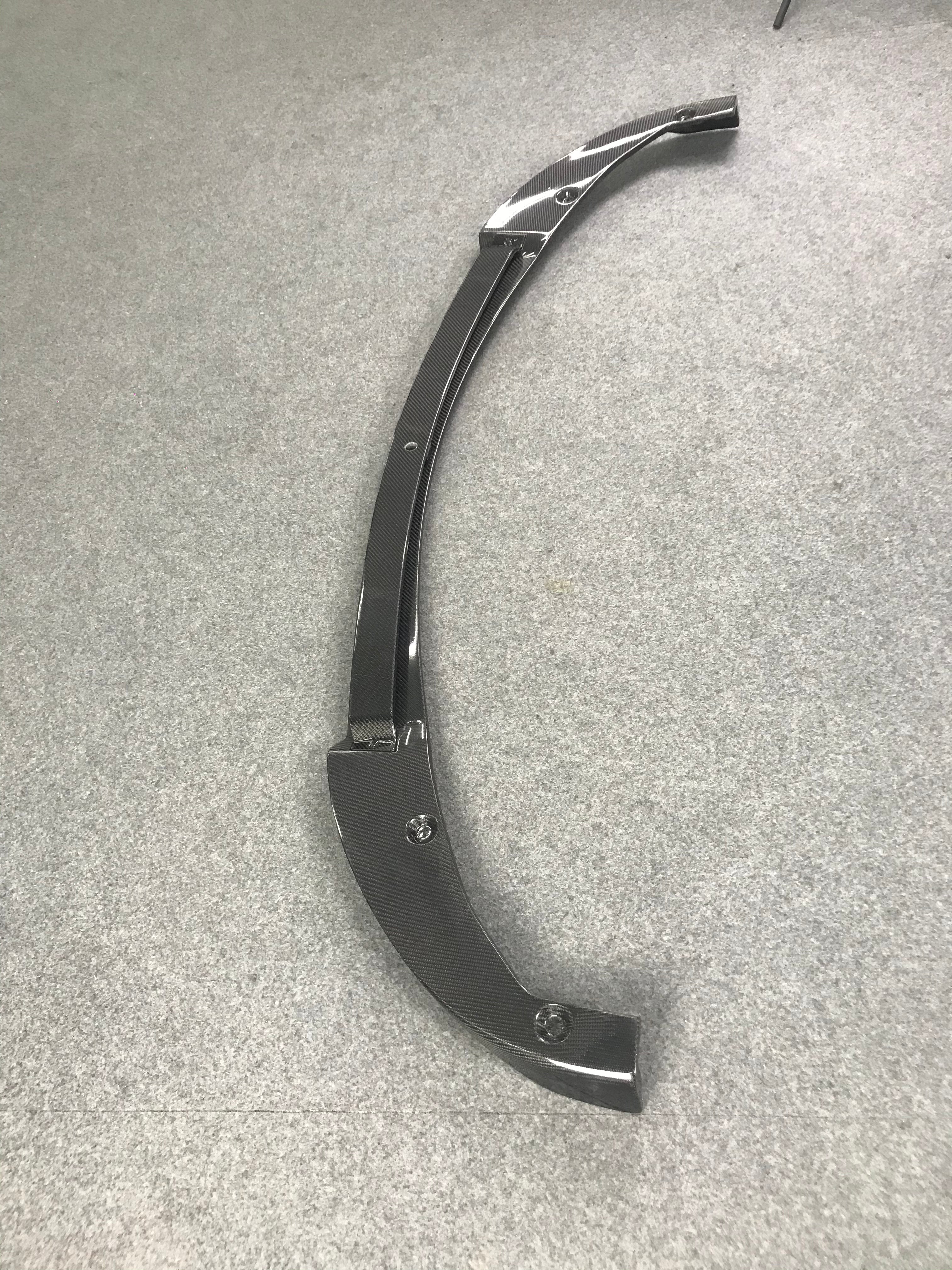 Infiniti Q50 Premium Pre-Facelift 2014 2015 2016 2017 with Aftermarket Parts - Normal Front Lip Carbon Fiber from Aero Republic