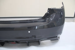 Infiniti Q50 Red Sport 400 Luxe Sensory Signature Premium Pure 2014 2015 2016 2017 2018 2019 2020 2021 2022 2023 2024 with Aftermarket Parts - Rear Bumper Carbon Fiber from Aero Republic