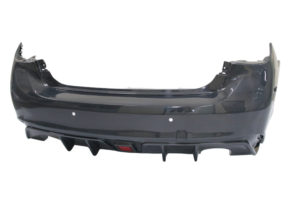 Infinity Xq50 Rear End Infiniti Q50 Red Sport 400 Premium Pure Aftermarket Parts Aero Republic ...