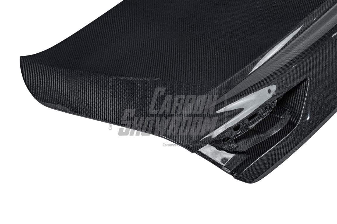 Infiniti Q60 Red Sport 400 Premium Luxe Sport Pure 2017 2018 2019 2020 2021 2022 with Aftermarket Parts - Trunk Carbon Fiber from Aero Republic
