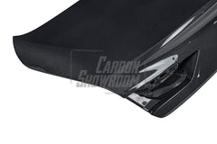 Infiniti Q60 Red Sport 400 Premium Luxe Sport Pure 2017 2018 2019 2020 2021 2022 with Aftermarket Parts - Trunk Carbon Fiber from Aero Republic