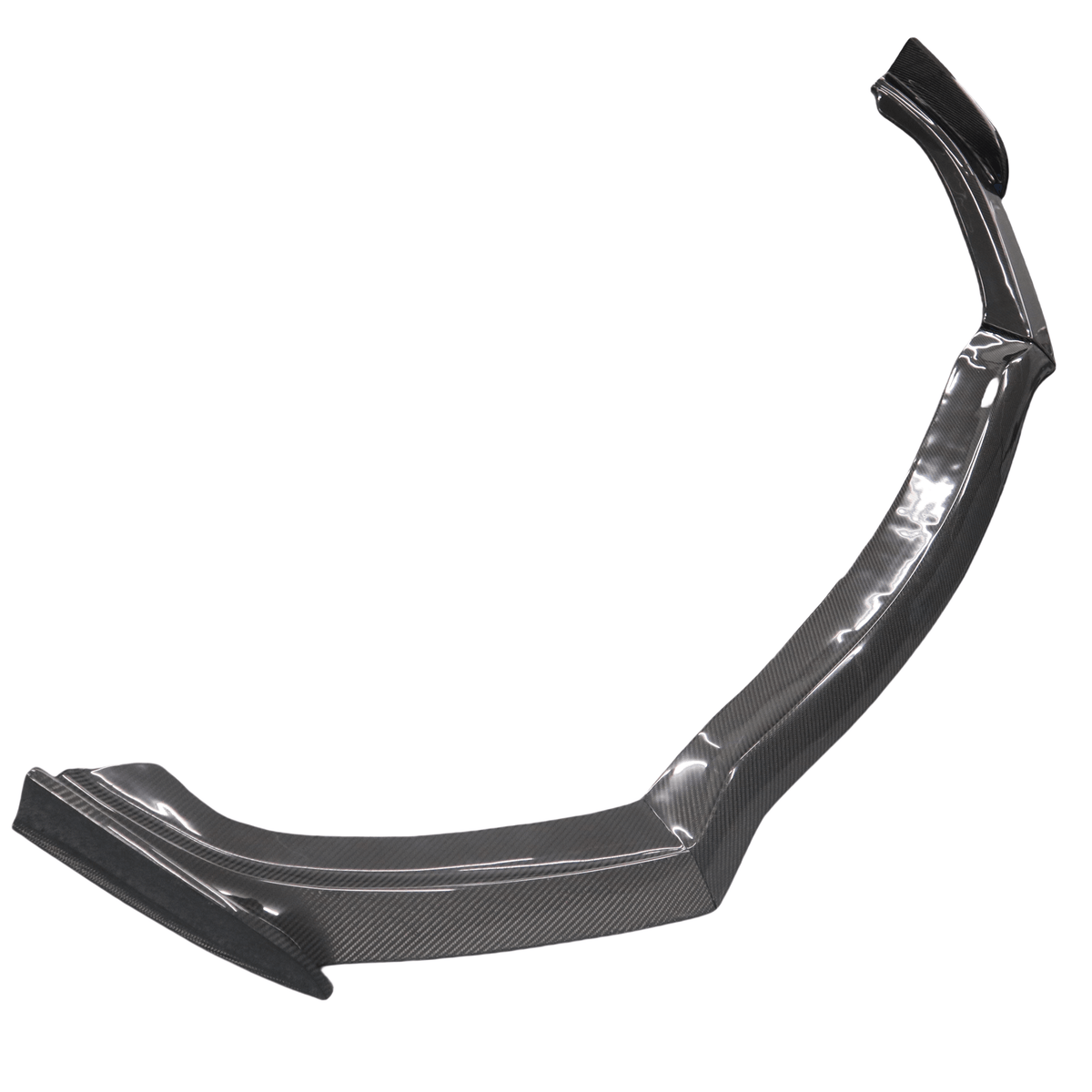 Infiniti Q60 Red Sport 400 Premium Luxe Sport Pure 2017 2018 2019 2020 2021 2022 with Aftermarket Parts - Three-stage Front Lip Carbon Fiber from Aero Republic