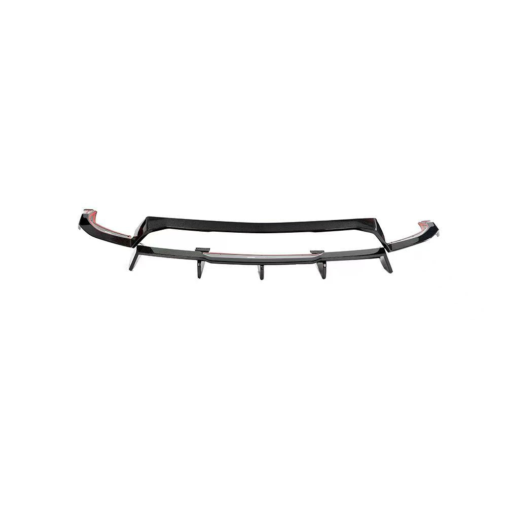 Chevrolet C8 Corvette Z06 2023-ON with Aftermarket Parts - JC Style Rear Diffuser Carbon Fiber from Aero Republic