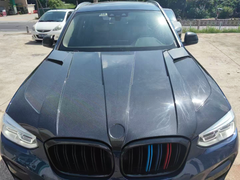 BMW X3 M40i xDrive30e s/xDrive30i G01 & X3M X3MC F97 (Fits Both Pre-LCI & LCI) 2019 2020 2021 2022 2023 2024 & X4 G02 xDrive30i M40i (Fits Both Pre-LCI & LCI) 2019 2020 2021 2022 2023 2024 2025 & X4M X4MC F98 2019-ON with Aftermarket Parts - LD Style Hood Dry Pre-preg Carbon Fiber from Aero Republic?