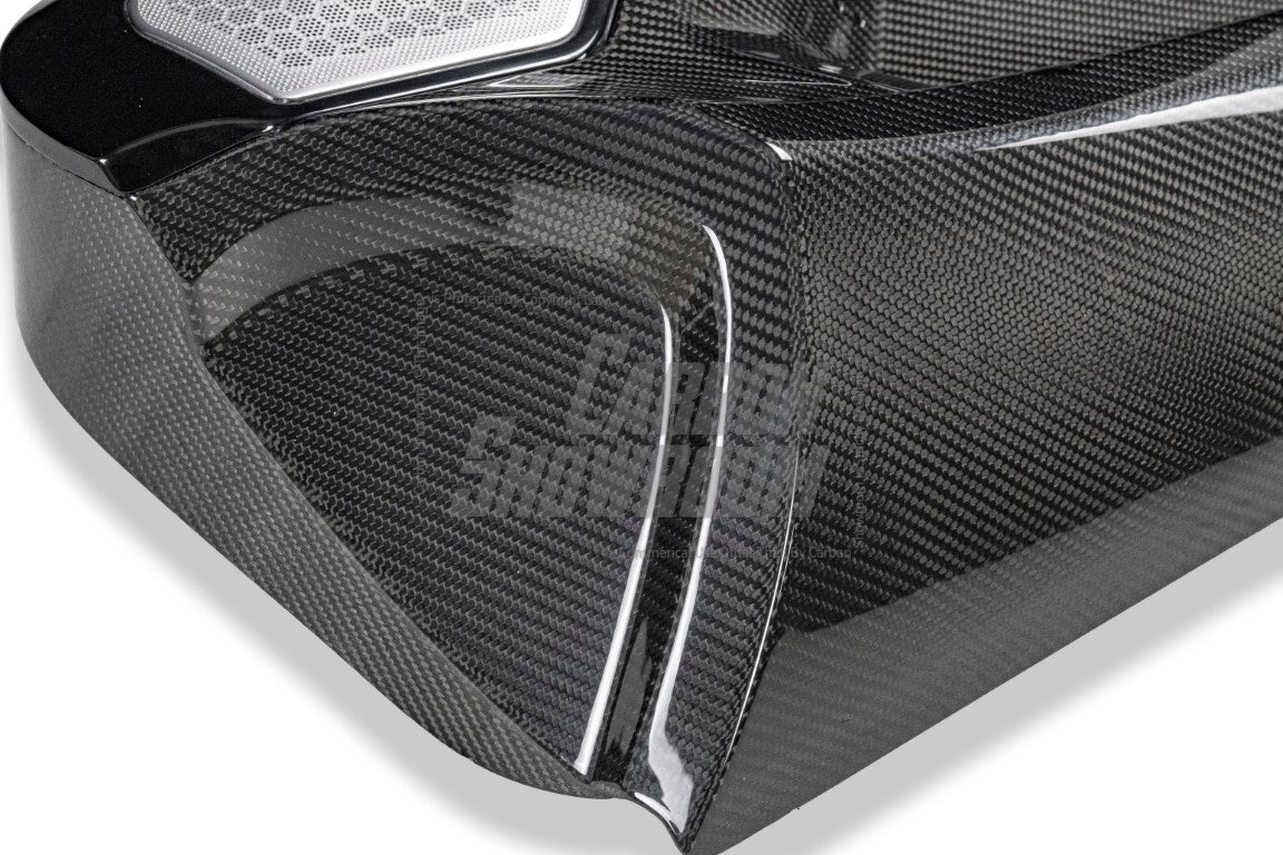 Lamborghini Aventador Base LP700 LP720 S LP740 SV LP750 Ultimate LP780 SVJ LP770 2012 2013 2014 2015 2016 2017 2018 2019 2020 2021 2022 2023 with Aftermarket Parts - Interior Door Card Panel & Speaker Cover Carbon Fiber from Aero Republic