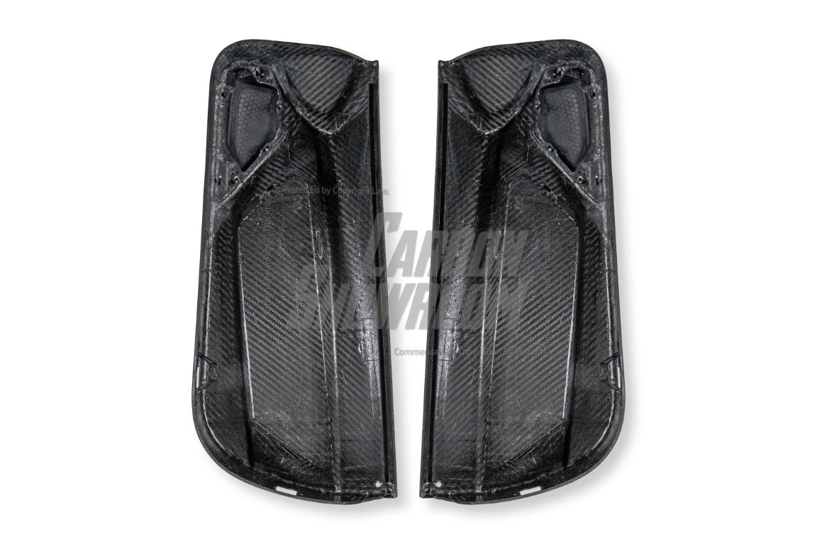 Lamborghini Aventador Base LP700 LP720 S LP740 SV LP750 Ultimate LP780 SVJ LP770 2012 2013 2014 2015 2016 2017 2018 2019 2020 2021 2022 2023 with Aftermarket Parts - Interior Door Card Panel & Speaker Cover Carbon Fiber from Aero Republic