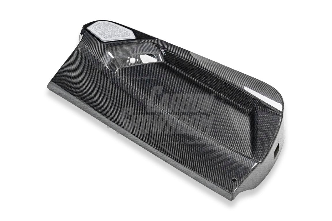 Lamborghini Aventador Base LP700 LP720 S LP740 SV LP750 Ultimate LP780 SVJ LP770 2012 2013 2014 2015 2016 2017 2018 2019 2020 2021 2022 2023 with Aftermarket Parts - Interior Door Card Panel & Speaker Cover Carbon Fiber from Aero Republic