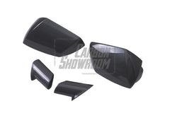 Lamborghini Aventador LP700 LP720 LP750 SVJ SV with Aftermarket Parts - OEM Upgrade Mirror Caps Pre-preg Carbon Fiber from Aero Republic