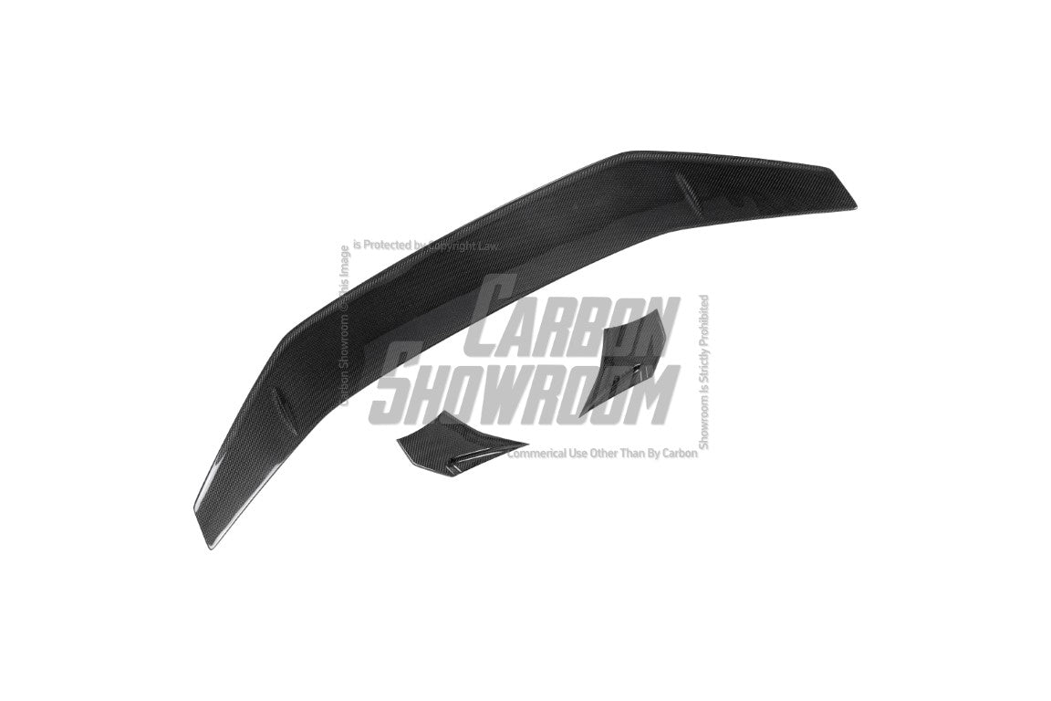 Lamborghini Huracan LP580 LP610 Evo RWD AWD Tecnica 2015 2016 2017 2018 2019 2020 2021 2022 2023 2024 with Aftermarket Parts - Rear Spoiler &amp; Wing Base Carbon Fiber / FRP from Aero Republic