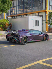 Lamborghini Huracan LP580 LP610 Evo RWD AWD Tecnica Performante STO Sterrato 2015-2024 with Aftermarket Parts - 1:1 STO OEM Style Rear Bumper Pre-preg Carbon Fiber / FRP from Aero Republic