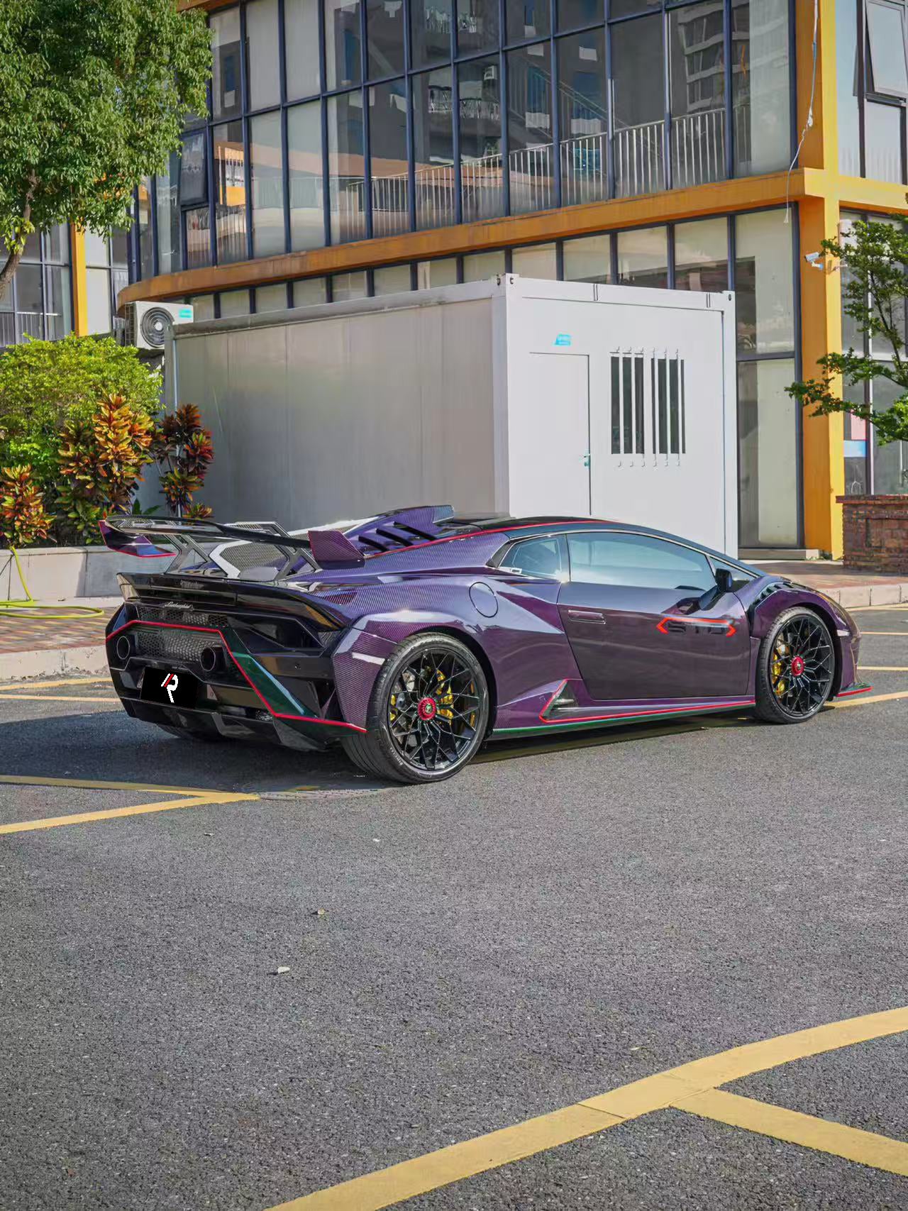 Lamborghini Huracan LP580 LP610 Evo RWD AWD Tecnica Performante STO Sterrato 2015 2016 2017 2018 2019 2020 2021 2022 2023 2024 with Aftermarket Parts - 1:1 STO OEM Style Rear Fenders & Rear Engine Trunk deck Lid & Rear Fenders Intake Pipe?Pre-preg Carbon Fiber / FRP from Aero Republic