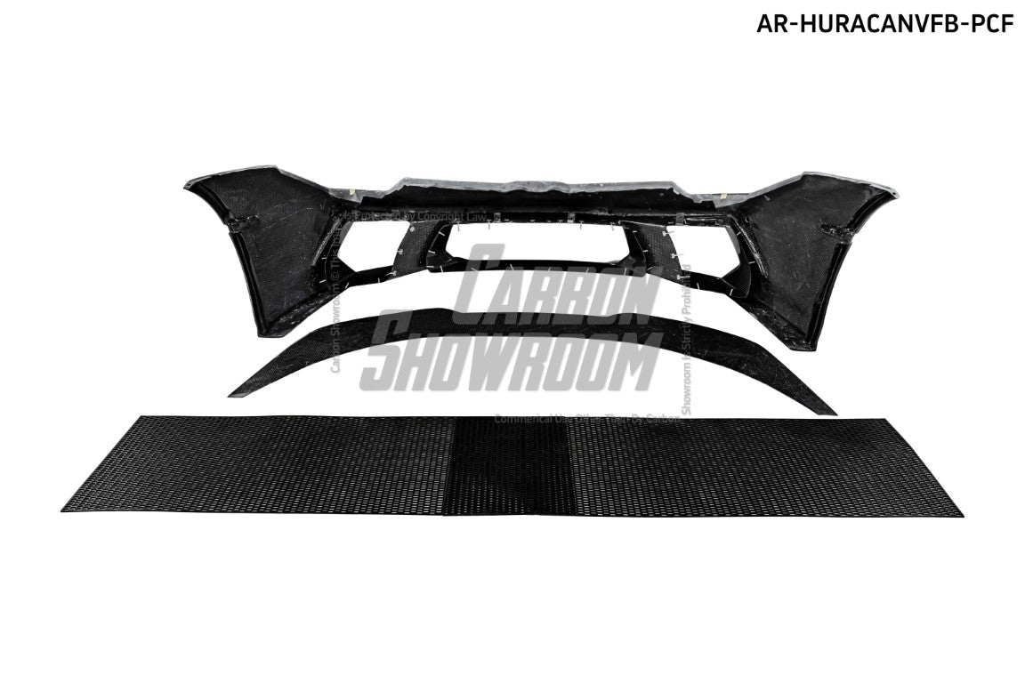 Aero Republic VRS Style Carbon Fiber Front Bumper For Lamborghini Huracan LP580 LP610 - Performance SpeedShop