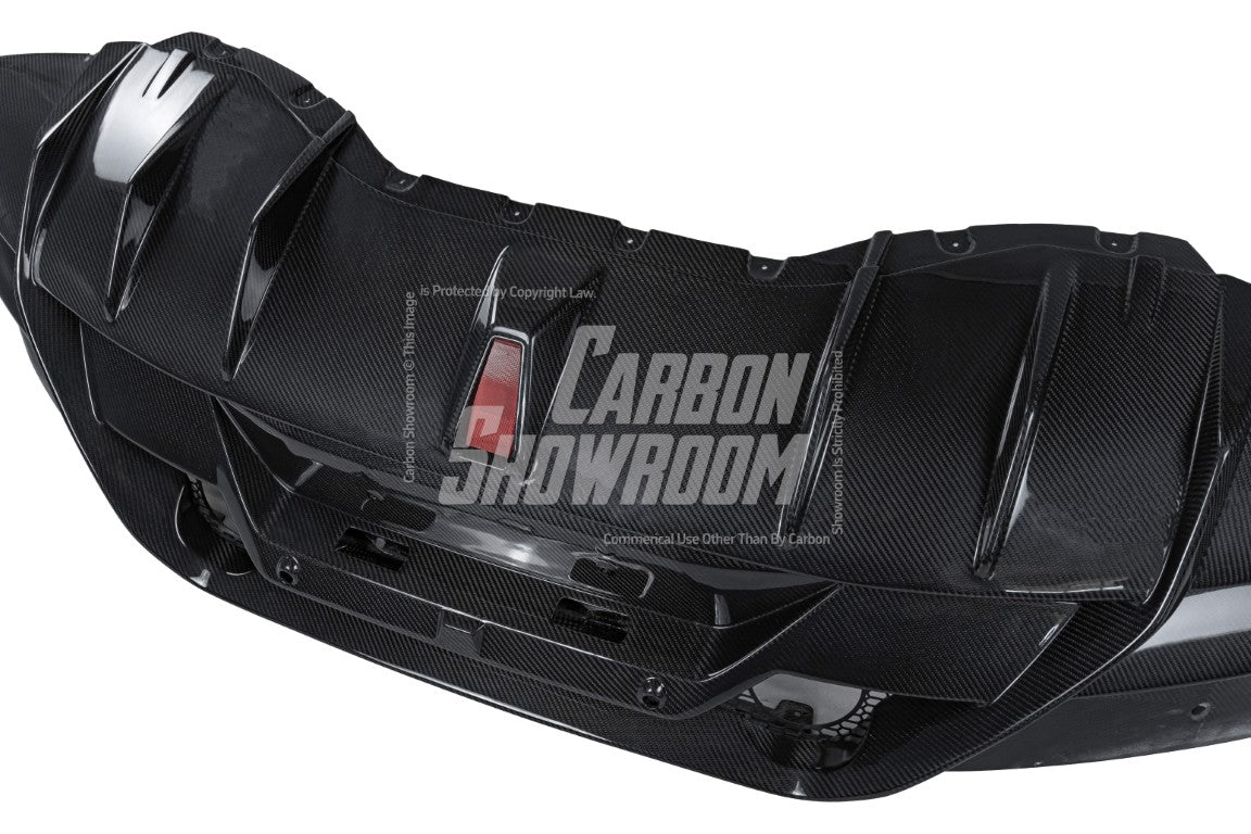 Aero Republic Performante Style Carbon Rear Bumper For Lamborghini Huracan LP580 LP610