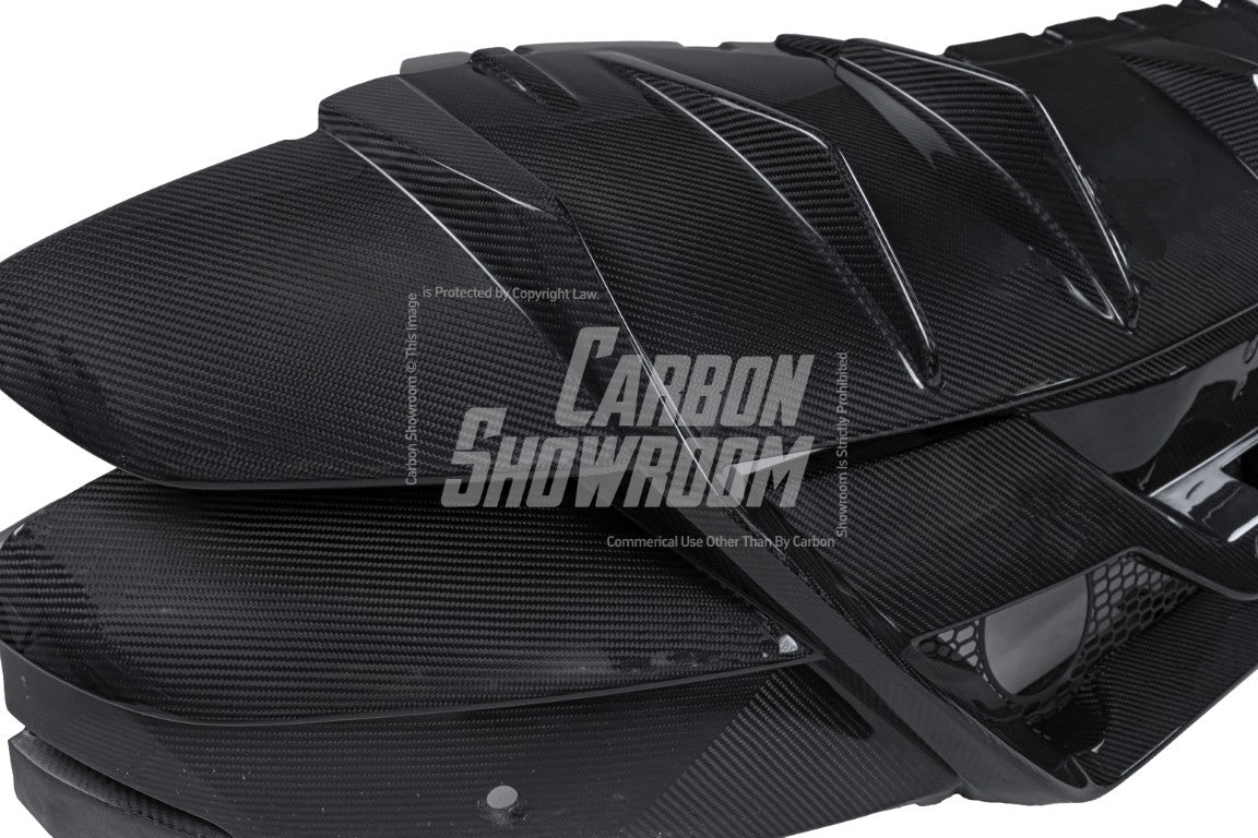 Aero Republic Performante Style Carbon Rear Bumper For Lamborghini Huracan LP580 LP610