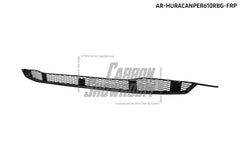 Lamborghini Huracan LP580 LP610 2015-2017 with Aftermarket Parts - LP580 or Perfomante & LP610 Style Rear Upper Grill?FRP?from?Aero Republic