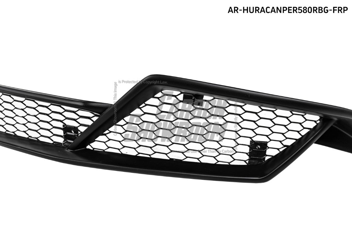 Lamborghini Huracan LP580 LP610 2015-2017 with Aftermarket Parts - LP580 or Perfomante & LP610 Style Rear Upper Grill?FRP?from?Aero Republic