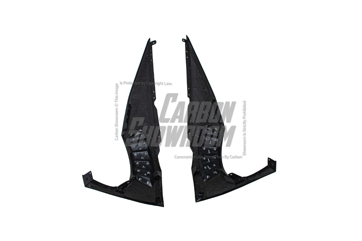 Aero Republic V Style Carbon Fiber Vented Fenders For Lamborghini Huracan LP580 LP610 - Performance SpeedShop