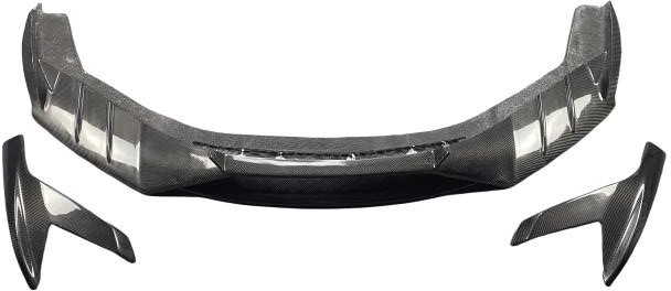 Lamborghini Huracan LP610 LP610-4 2015 2016 2017 2018 with Aftermarket Parts - Man STyle Front Lip Carbon Fiber from Aero Republic