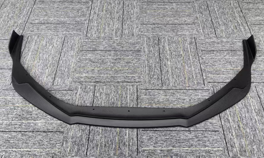 Lamborghini Huracan STO 2021 2022 2023 2024 with Aftermarket Parts - Vor Style Front Lip Pre-preg Carbon Fiber / FRP from Aero Republic