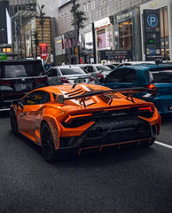 Lamborghini Huracan LP580 LP610 Evo RWD AWD Tecnica Performante STO Sterrato 2015 2016 2017 2018 2019 2020 2021 2022 2023 2024 with Aftermarket Parts - 1:1 STO OEM Style Rear Fenders & Rear Engine Trunk deck Lid & Rear Fenders Intake Pipe?Pre-preg Carbon Fiber / FRP from Aero Republic