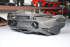 Lamborghini Huracan Tecnica Performante Evo 2015 2016 2017 2018 2019 2020 2021 2022 2023 2024 with Aftermarket Parts - Tecnica Style Rear Bumper & Diffuser Dry Pre-preg Carbon Fiber from Aero Republic