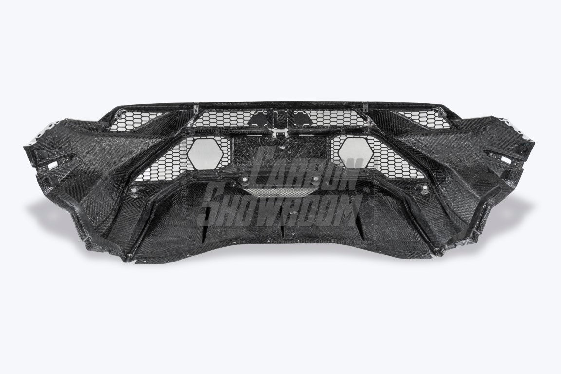 Lamborghini Huracan Tecnica Performante Evo 2015 2016 2017 2018 2019 2020 2021 2022 2023 2024 with Aftermarket Parts - Tecnica Style Rear Bumper & Diffuser Dry Pre-preg Carbon Fiber from Aero Republic