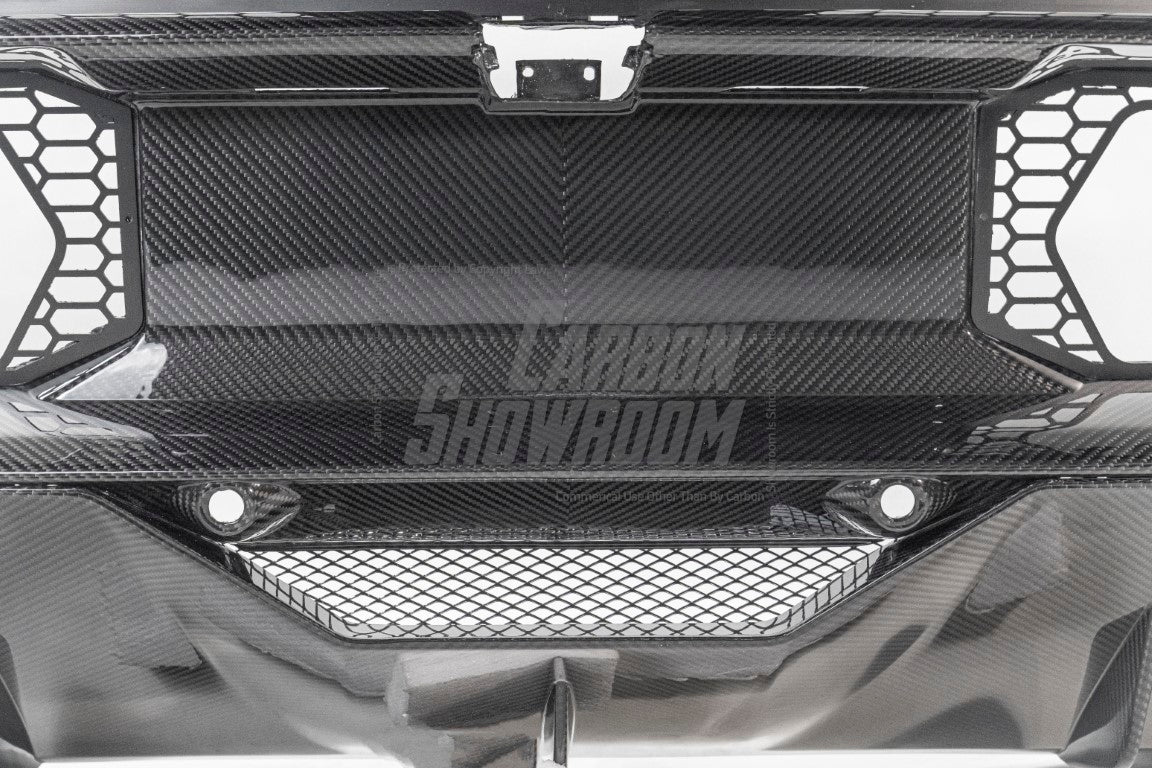 Lamborghini Huracan Tecnica Performante Evo 2015 2016 2017 2018 2019 2020 2021 2022 2023 2024 with Aftermarket Parts - Tecnica Style Rear Bumper & Diffuser Dry Pre-preg Carbon Fiber from Aero Republic