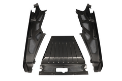 Lamborghini Huracan Tecnica Performante Evo LP610 LP580 2015 2016 2017 2018 2019 2020 2021 2022 2023 2024 with Aftermarket Parts - Engine Bay Panels Dry Pre-preg Carbon Fiber from Aero Republic