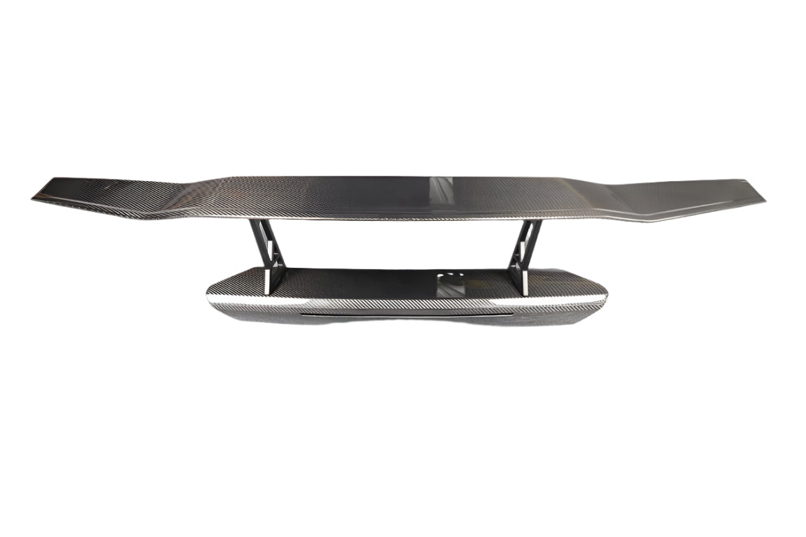 Lamborghini Huracan Tecnica Performante Evo LP610 LP580 2015 2016 2017 2018 2019 2020 2021 2022 2023 2024 with Aftermarket Parts - Man Style Rear Wing Dry Pre-preg Carbon Fiber from Aero Republic