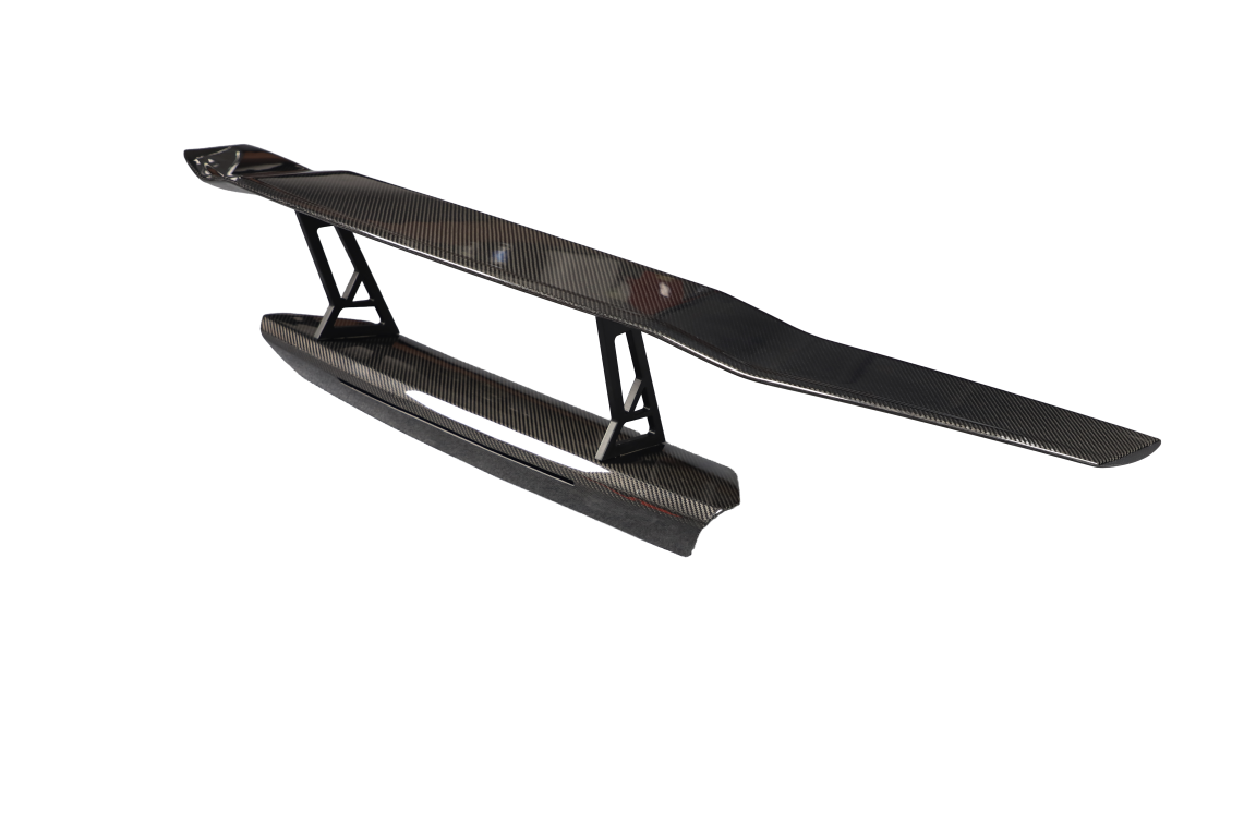 Lamborghini Huracan Tecnica Performante Evo LP610 LP580 2015 2016 2017 2018 2019 2020 2021 2022 2023 2024 with Aftermarket Parts - Man Style Rear Wing Dry Pre-preg Carbon Fiber from Aero Republic