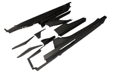 Lamborghini Huracan Tecnica Performante Evo LP610 LP580 2015 2016 2017 2018 2019 2020 2021 2022 2023 2024 with Aftermarket Parts - Man Style Side Skirts Dry Pre-preg Carbon Fiber from Aero Republic