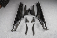 Lamborghini Huracan Tecnica Performante Evo LP610 LP580 2015 2016 2017 2018 2019 2020 2021 2022 2023 2024 with Aftermarket Parts - Man Style Side Skirts Dry Pre-preg Carbon Fiber from Aero Republic