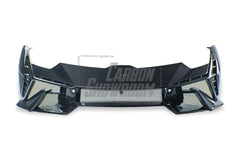 Lamborghini Huracan Tecnica Performante Evo LP610 LP580 2015 2016 2017 2018 2019 2020 2021 2022 2023 2024 with Aftermarket Parts - Tecnica Style Front Bumper Dry Pre-preg Carbon Fiber from Aero Republic