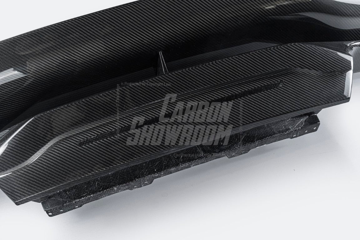 Lamborghini Huracan Tecnica Performante Evo LP610 LP580 2015 2016 2017 2018 2019 2020 2021 2022 2023 2024 with Aftermarket Parts - Vor V2 Style Rear Wing Dry Pre-preg Carbon Fiber from Aero Republic